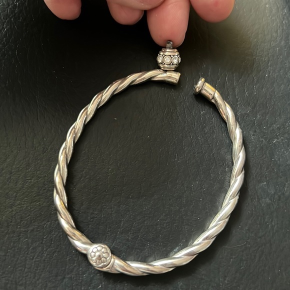 Brighton add charms crystal bangle bracelet. - Picture 6 of 6